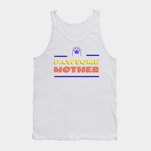 Pawsome Dog Mother Tank Top